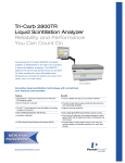 TriCarb® 2800TR Liquid Scintillation Analyzer