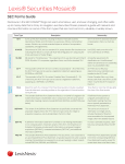 Lexis Securities Mosaic: SEC Forms Guide