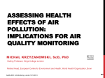 assessing health effects of air pollution - AAMG-RSC