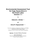 Environmental Assessment Tool for Private Aquaculture in the