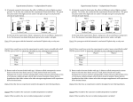 Experimental Science – IP