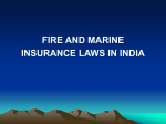 fire and marine insurance laws in india