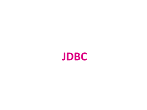 JDBC - WordPress.com