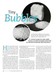 Continual energy loss makes bubble alumina an
