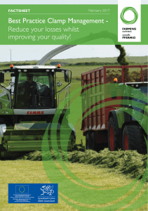 Best Practice Clamp Management - Reduce your losses whilst