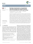 Hydrogen bond dynamics of superheated water and methanol by