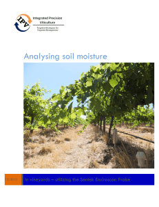 Analysing soil moisture