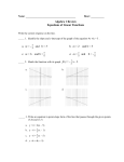 Algebra 1 Summative Assessment - Windsor C