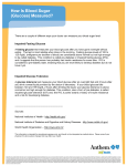 How is Blood Sugar Measured?