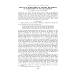 THE USE OF RADIOCARBON TO MEASURE THE EFFECTS OF