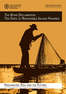 Ten Steps to Responsible Inland Fisheries