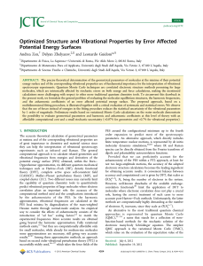 Optimized Structure and Vibrational Properties by Error Affected