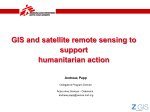 (MSF): GIS and satellite remote sensing to support humanitarian action