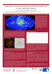 Study of the X-ray Source Population and the Dark Matter