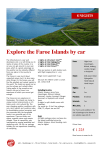 Explore the Faroe Islands by car