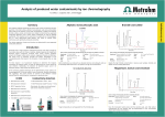 Analysis of produced water contaminants by ion