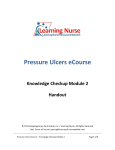 Pressure Ulcers eCourse