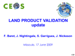 Land Product Validation (LPV)