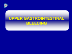 Upper Gastrointestinal Bleeding