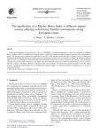 The application of a Marine Biotic Index to different impact