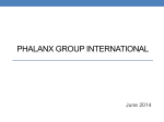 phalanax group international - Phalanx Group International, Inc.