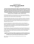 Living Word, Living World - The First Congregational Church in