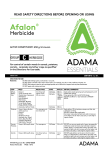 Afalon® Label PDF 0.2MB