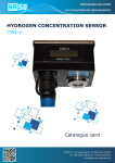 HYDROGEN CONCENTRATION SENSOR CSH-2
