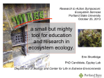 a small but mighty tool for education and research in ecosystem