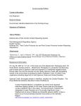 Environmental Petition Contact Information: Kris Robinson Name of