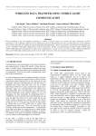 wireless data transfer using visible light communication