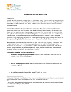 Food Consultation Worksheet, updated 5.11