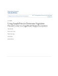 Using SamplePoint to Determine Vegetation Percent Cover in a