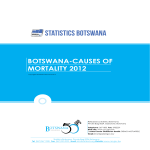 Botswana Causes of Mortality 2012