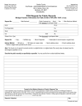 FOIA Request for Public Records