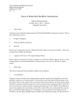 Town of Waterford Shellfish Commission Regular Meeting Minutes