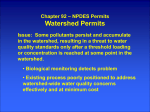 Chapter 92 Watershed Permits