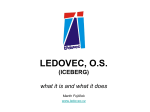 Ledovec powerpoint presentation November 9th 2015 at Ledovec