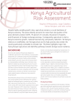Kenya Agricultural Risk Assessment