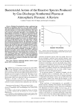 Bactericidal Action of the Reactive Species Produced by Gas