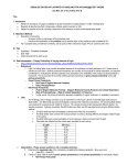 Dissolved Oxygen AP Lab Write-up Guidelines For