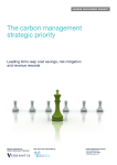 The carbon management strategic priority