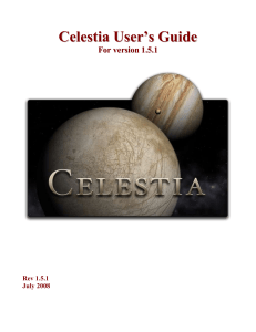 Celestia User`s Guide