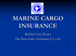 MARINE CARGO INSURANCE