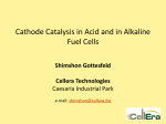 Cathode Catalysis in Acid and in Alkaline Fuel Cells