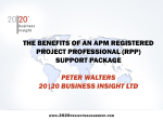 the apm rpp support package is structured as