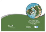 PAME Progress Report on the Ecosystem Approach to Arctic Marine