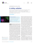 Experimental Evolution: A sticky solution | eLife