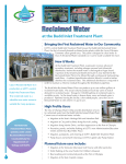 Budd Inlet Reclaimed Water Plant Fact Sheet