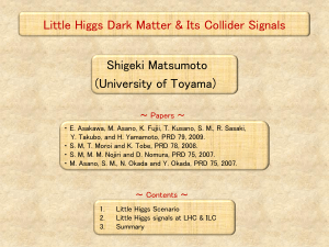 Little Higgs dark matter and its collider signals